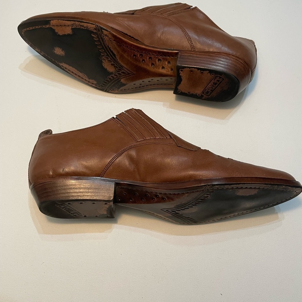 Chilis Elegant Brown Women's shoes Booties Loafers Size 8 SB-5 - Picture 10 of 10